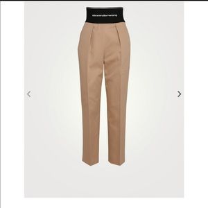 ALEXANDER WANG
High-Waisted Straight-Leg Pants